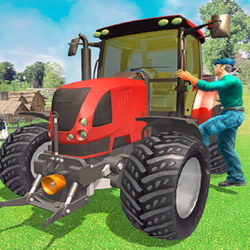Real Chain Tractor Towing Train Simulator